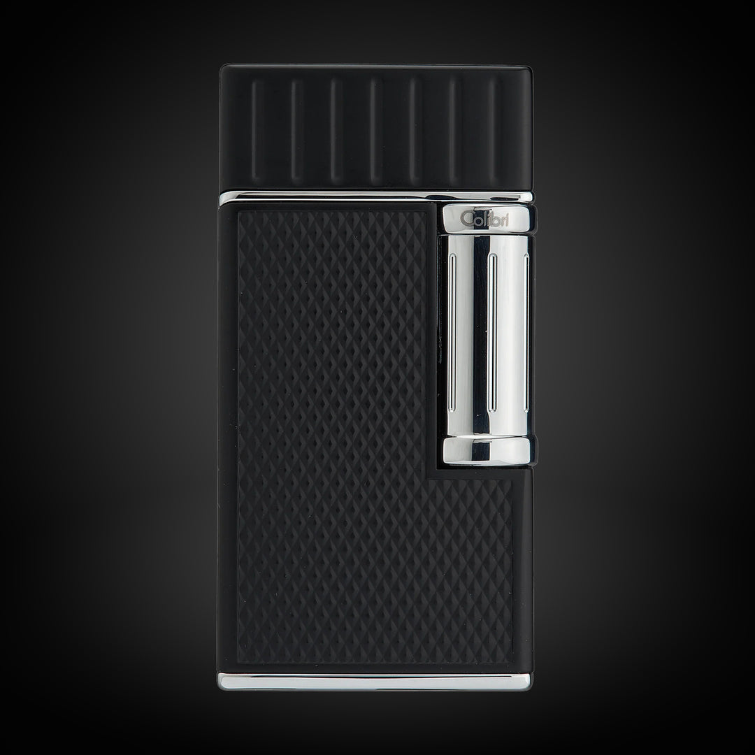 Colibri Julius Lighter Black and Chrome