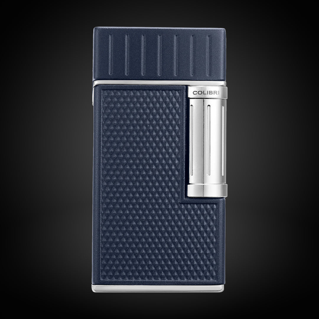Colibri Julius Lighter Navy and Chrome