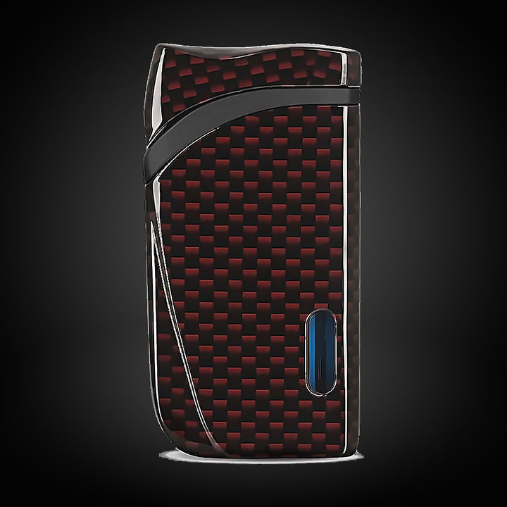 Colibri Falcon Carbon Fiber Lighter Red