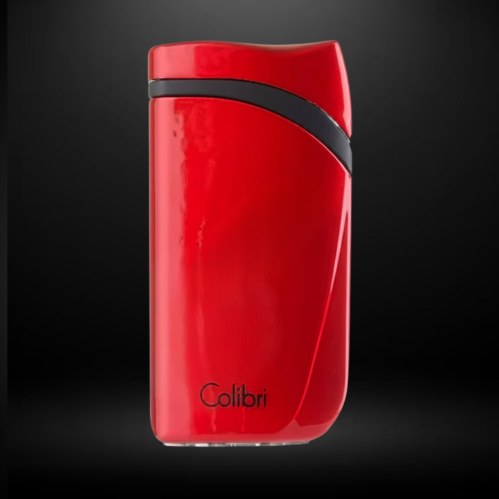 Colibri Falcon Metallic Lighter Red