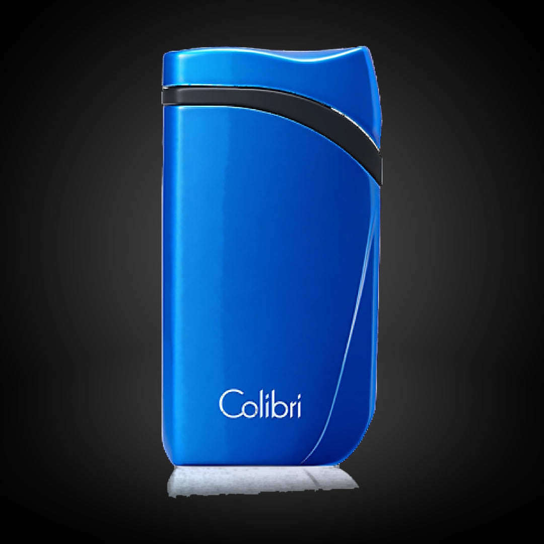 Colibri Falcon Metallic Lighter Blue