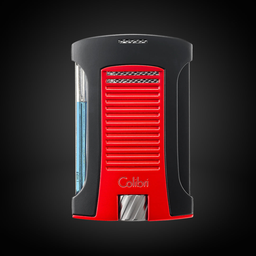 Colibri Daytona Lighter Black and Red