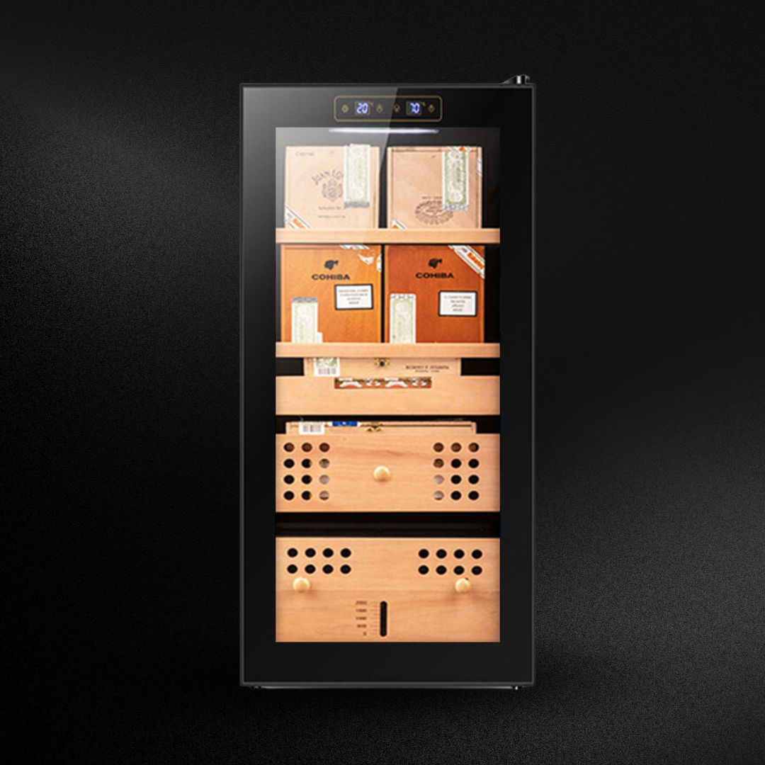 Small Humidor Cabinet Electric For 500Cigars YS-9332X