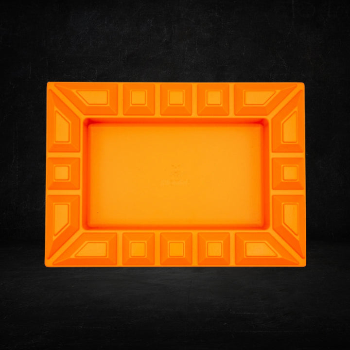 Mantis Ashtray Mesa rectangular - orange