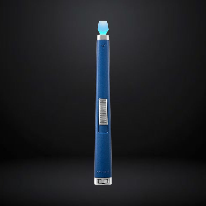 Colibri Aura Flat Flame Lighter – Blue