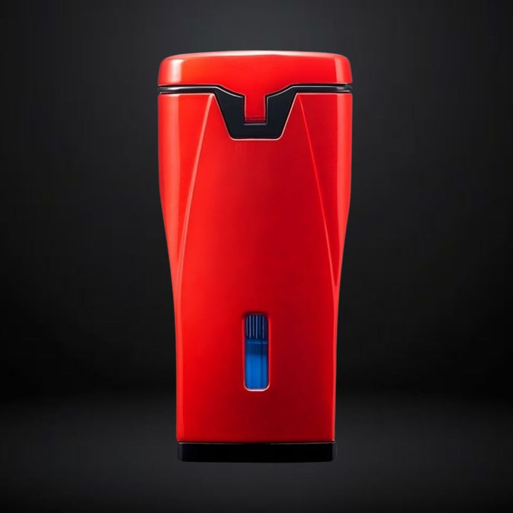 Colibri Cigar Lighter Monaco Triple Jet – Red