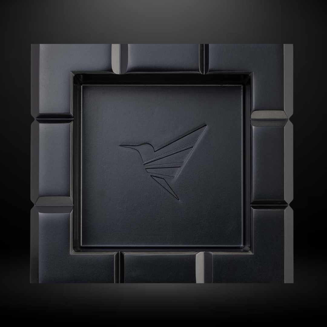 Colibri Heritage Cube Ashtray  –  Black