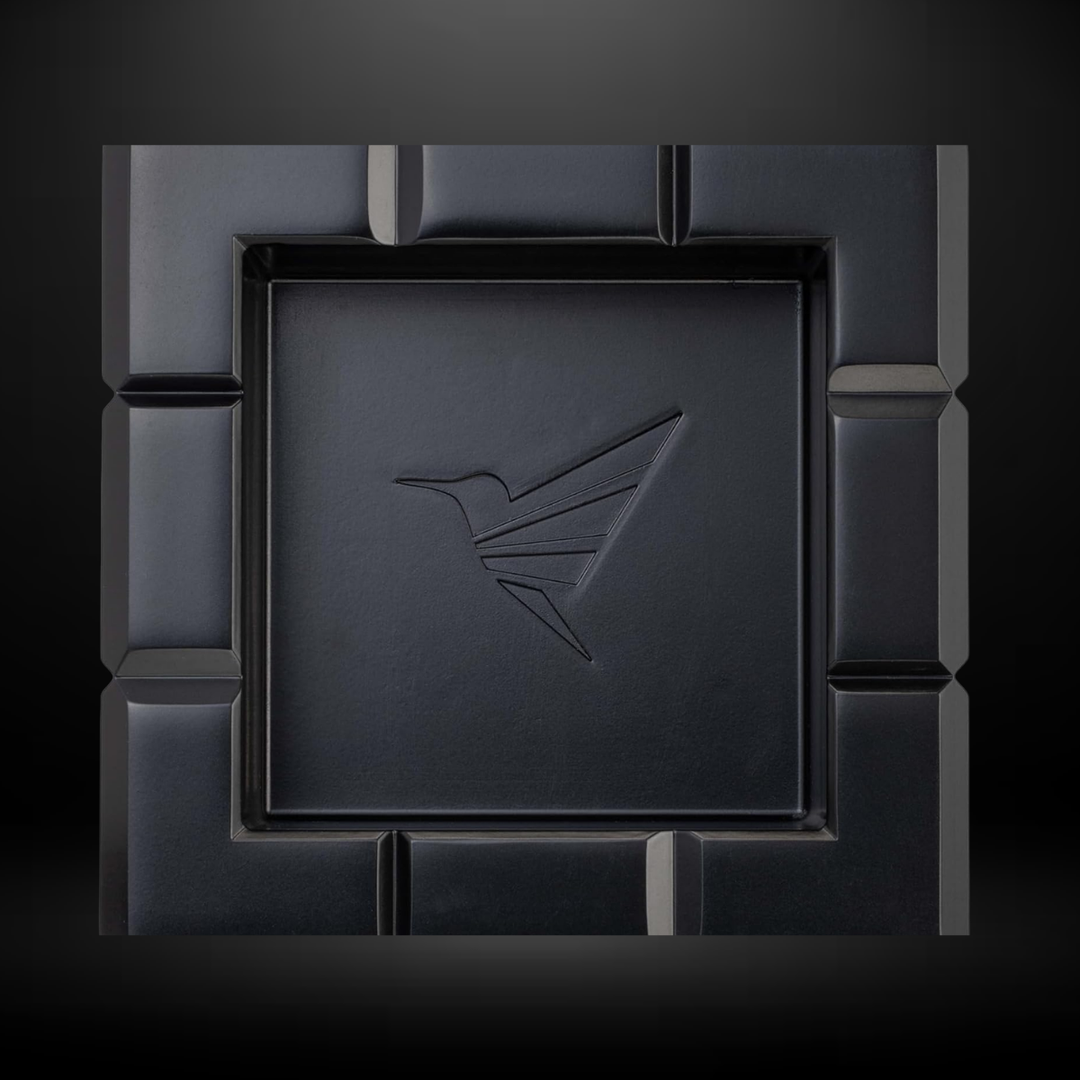 Colibri Heritage Cube Ashtray  –  Black