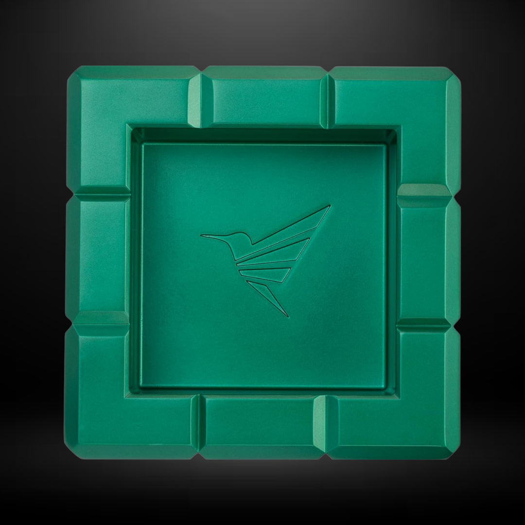 Colibri Heritage Cube Ashtray – Green