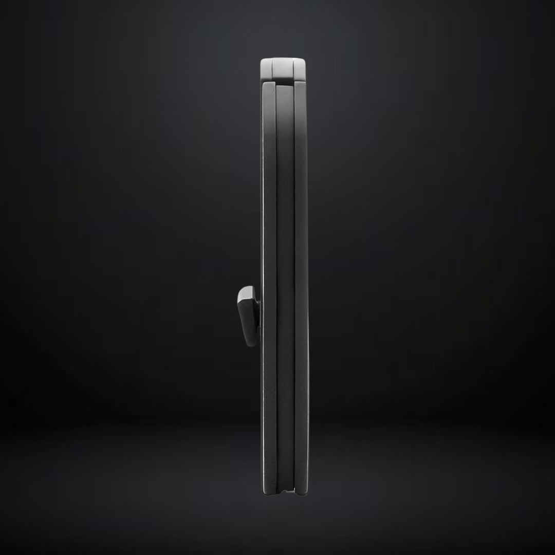 Colibri Premium Cut Cigar Cutter – Black with Blue Blades