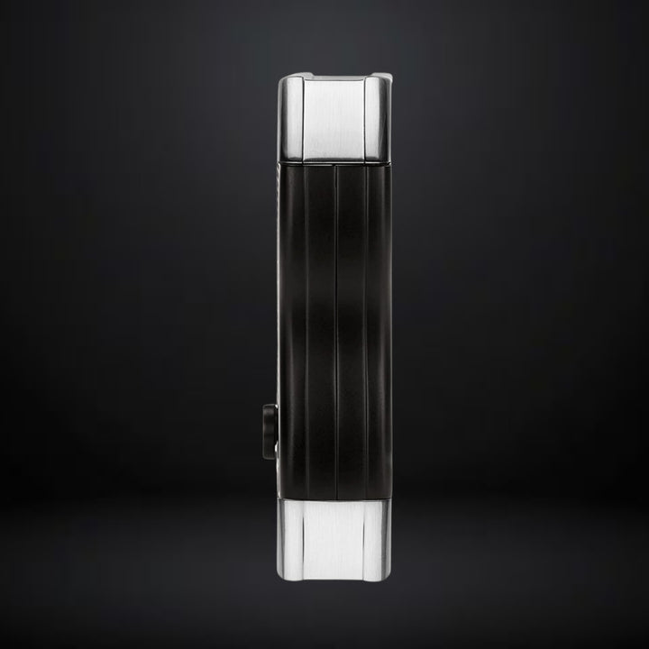 Colibri Premium SV-Cut 2 in 1 Cigar Cutter – Black with Chrome