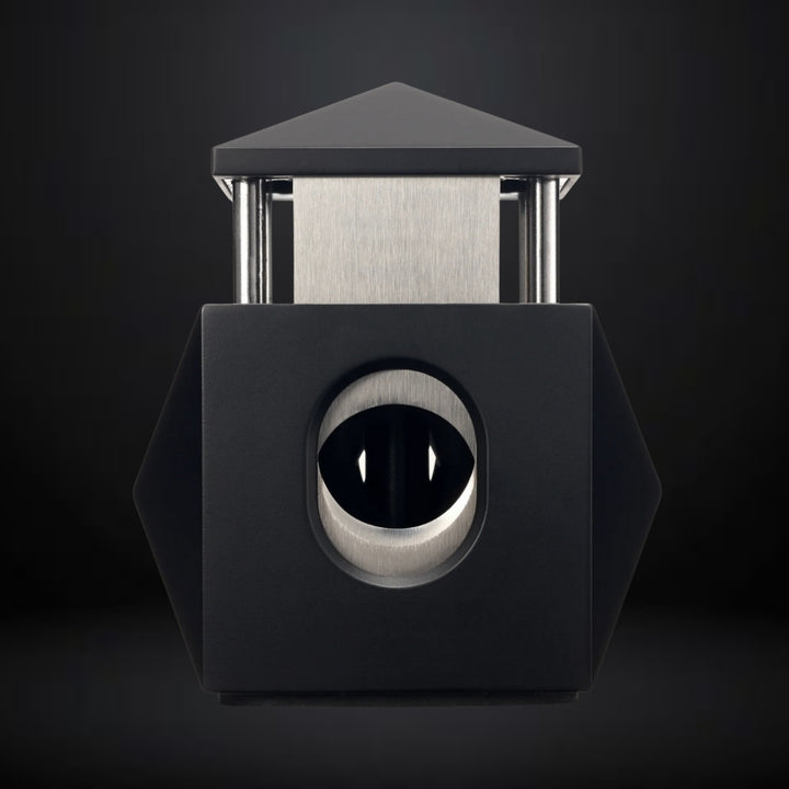 Colibri Quasar Premium 2 in 1 Desk Cigar Cutter – Black
