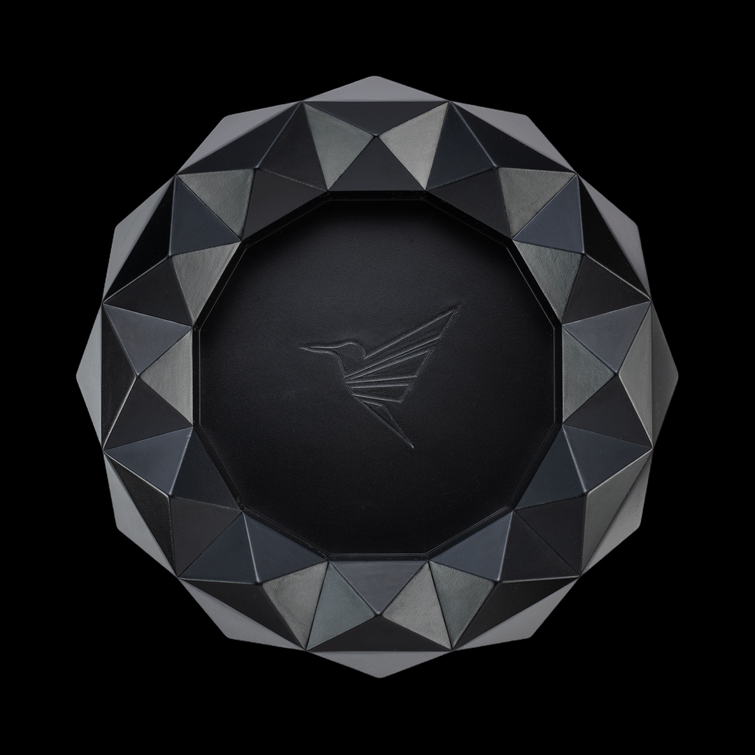 Colibri Quasar Round Ashtray – Black