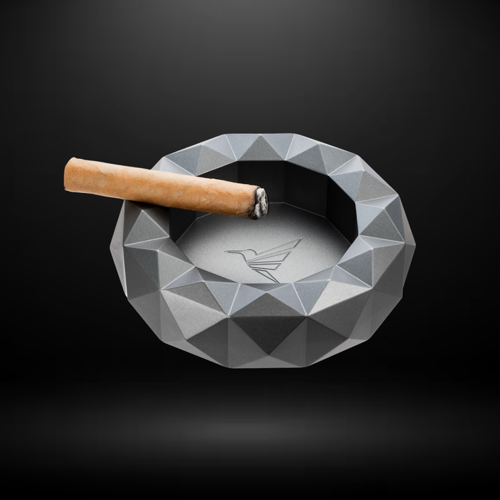 Colibri Quasar Round Ashtray – Gunmetal