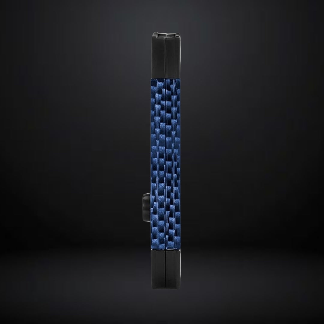 Colibri S-cut Cigar Cutter – Carbon Fiber Blue