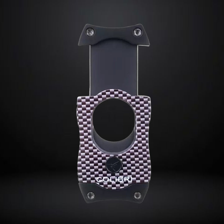 Colibri S-cut Cigar Cutter – Carbon Fiber Silver