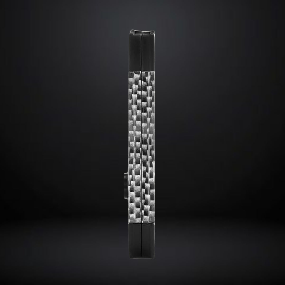 Colibri S-cut Cigar Cutter – Carbon Fiber Silver