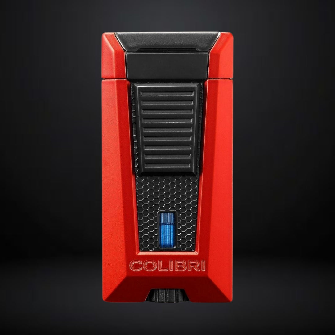 Colibri Stealth Triple Jet Flame Lighter – Red