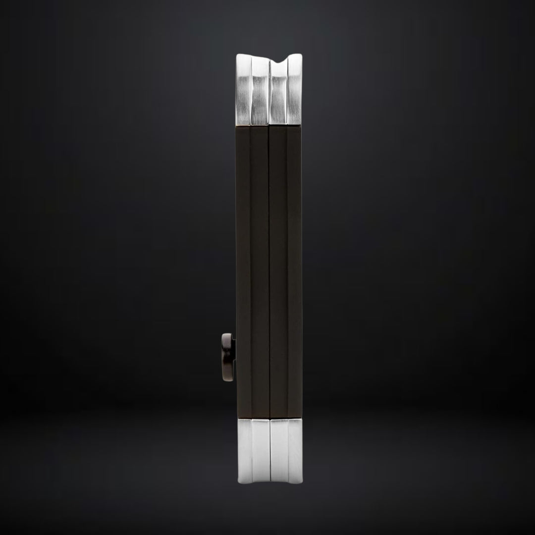 Colibri V-Cut Cigar Cutter – Black with Chrome