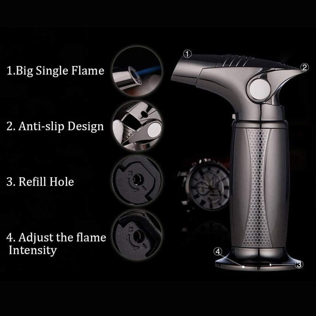 JOBON Butane Torch Lighter Refillable