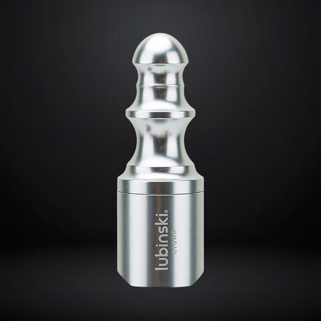 Lubinski Cigar Pin Opener and Holder – Silver