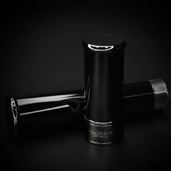 Prometheus Black - Lacquer - With - Gun - Metal - Cigar -Tube