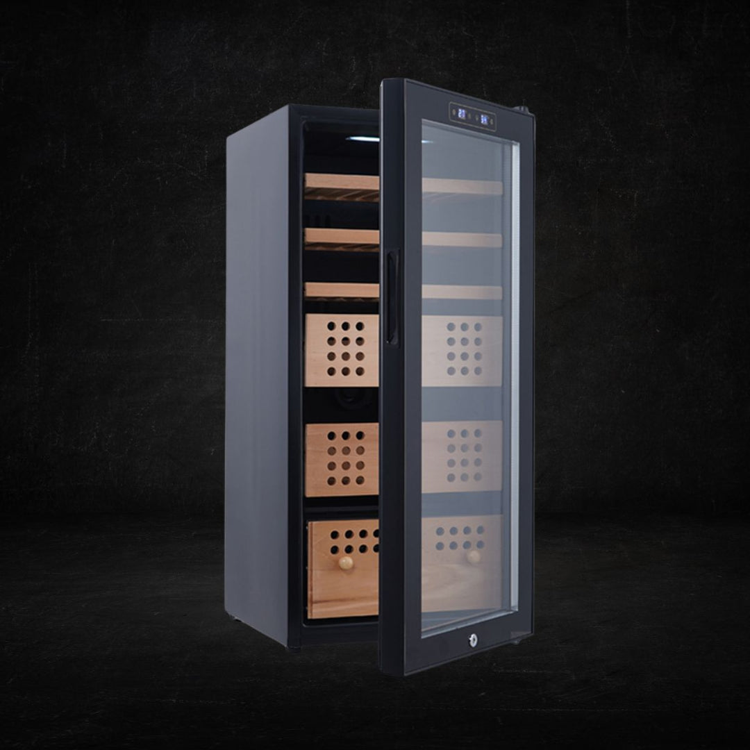 Medium Humidor Cabinet Electric For 500 Cigars - 90L YS-9332X