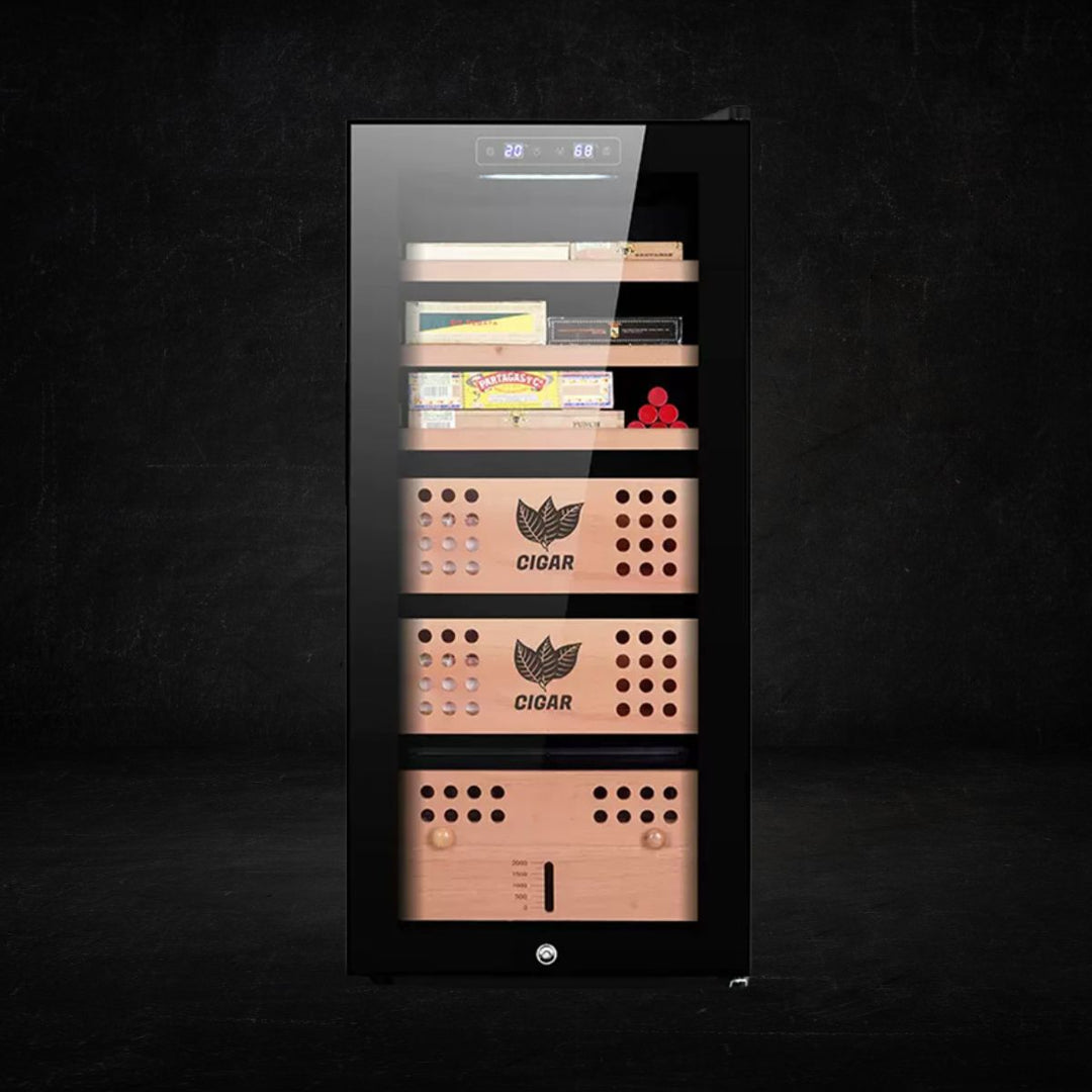 Medium Humidor Cabinet Electric For 500 Cigars - 90L YS-9332X