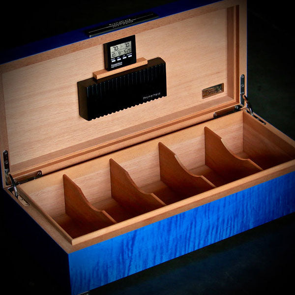 Prometheus - Blue - Sycamore - Cigar - Humidor - 150