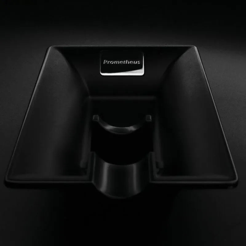 Prometheus Black Matte with Single Groove Cigar Ashtrays 