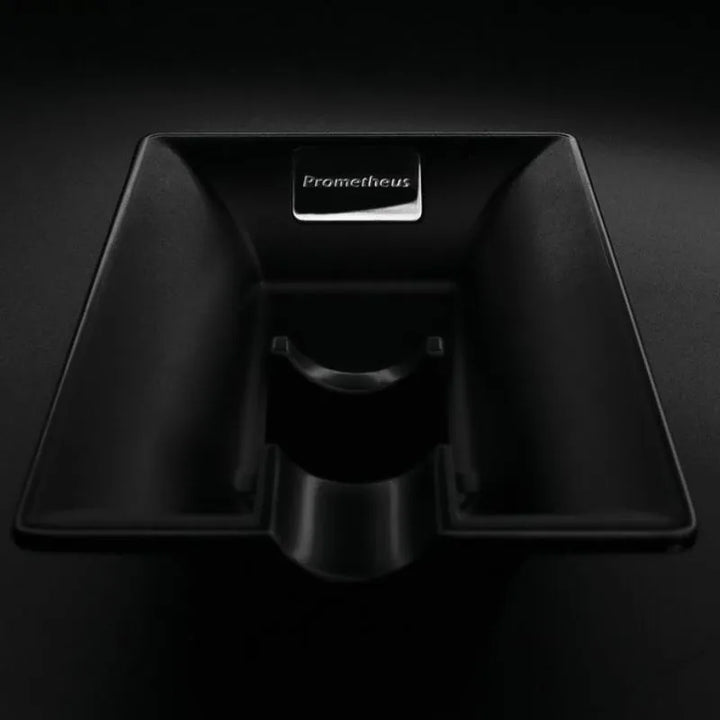 Prometheus Black Matte with Single Groove Cigar Ashtrays 
